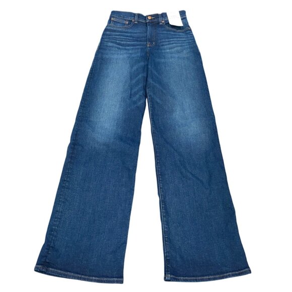 NWT Madewell Sz 26 The Perfect Vintage Wide-Leg Jean Pipestone Wash NV365 - Picture 3 of 12